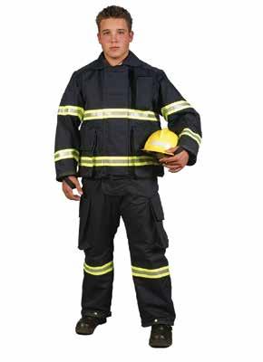 These garments are used for fire emergency response and road accident rescue.