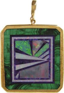 Intarsia Jewelry - 25% Off Intarsia is the centuries old skill of combining gem materials into works of art.