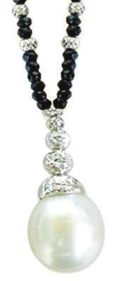 00 South Sea Pearl Jewelry #JCO-260-2 #JCO-260-3 17" Necklace with 17" Necklace with 13mm Natural Black 14mm Natural South