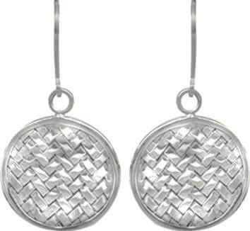 00 #IC-R022-M Indiri Collection Sterling Silver Bali Woven Wave Adjustable