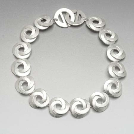 Artist: Kelim Jewelry Design Name: Knotted Up Bracelet in Sterling Silver Item # 7376 ALU: BL294 7.