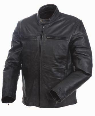 MEN S CRUISER PREMIUM LEATHER JACKET Ride in style with this premium leather jacket that has a long list of features that