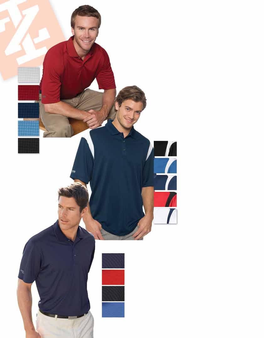 Tonal Graph Check Polo Raglan sleeves. 100% performance polyester, hemmed sleeves, contrast collar taping. 18Z0098 S - 3XL Colours: White, Red, Navy, Danish Blue, Black Price: $ 53.