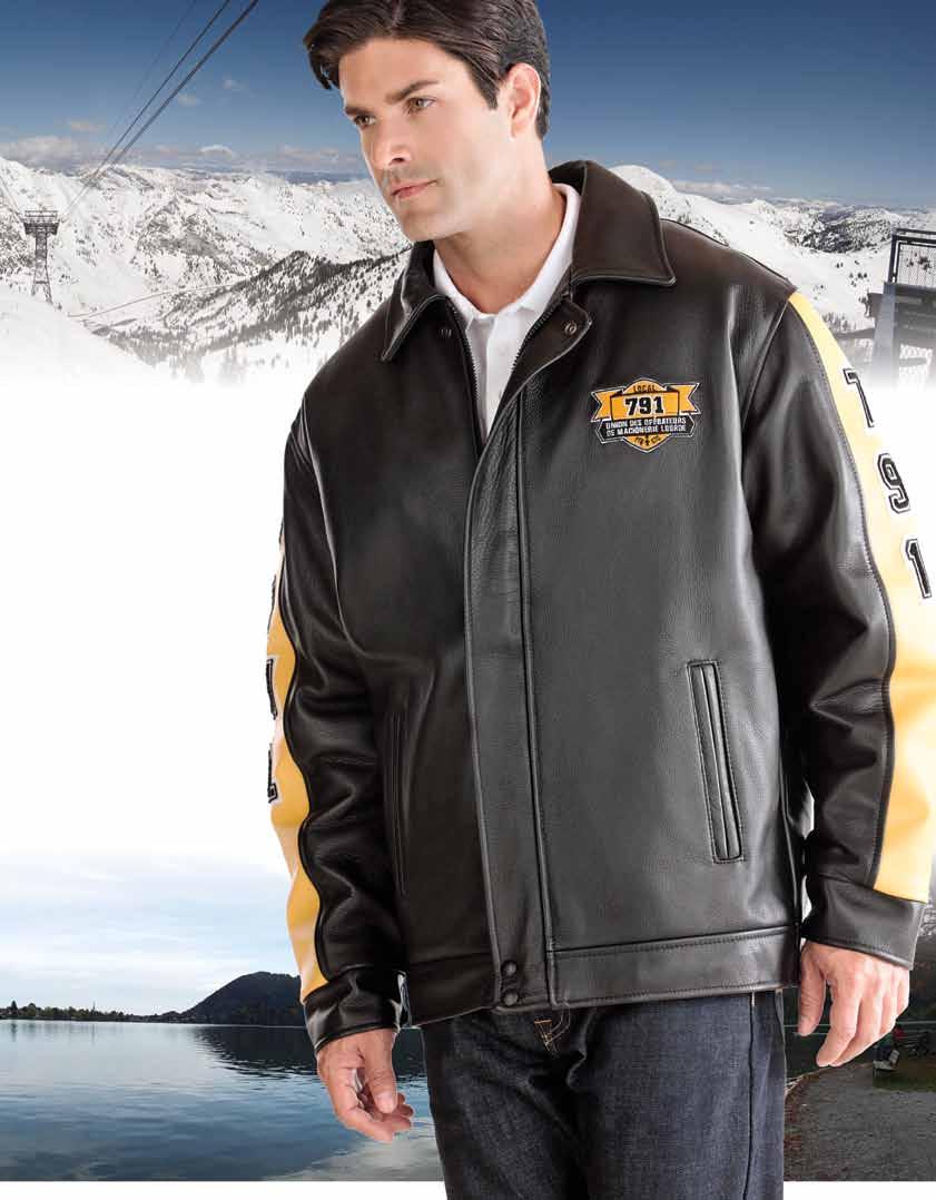 to view our full line of custom outerwear products