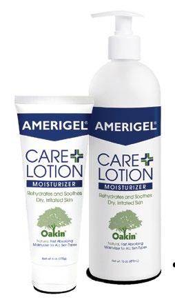 SKIN CARE CARE LOTION RECOMMENDED FOR: Rehydrating and soothing dry, irritated skin, softening and exfoliating corns and callouses, moisturizing and protecting dry skin associated with