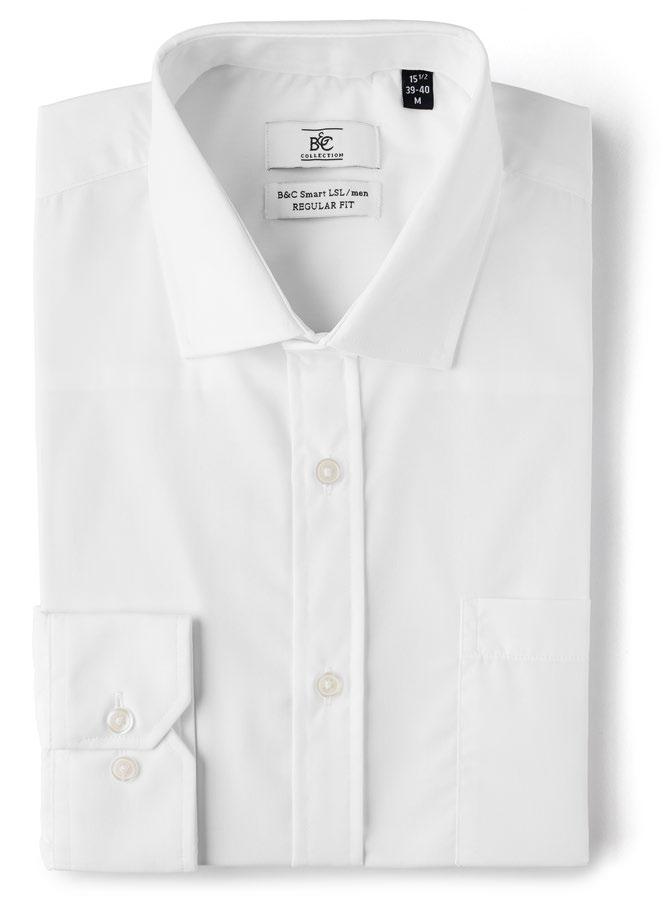 B&C SMART LINE YOUR EVERYDAY CORPORATE SHIRT Ready to enhance your brand everyday, B&C Smart line offers the most versatile poplin shirts