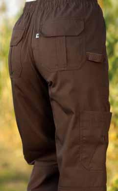 grunge cargo chef pant Recycled 65/35 poly cotton twill - 7.5 oz.