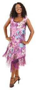 Sleek, Silky Favorites For A Trendy Take on African Inspiration 5 Shimmering Abstract Halter Dress
