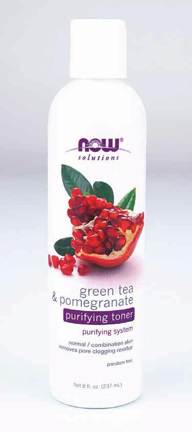 ontains Vitamins, and E, with oq10, Green Tea and Pomegranate Extract to replenish skin s natural glow. Item# 7990. Green Tea & Pomegranate Night ream - 2 fl. oz.