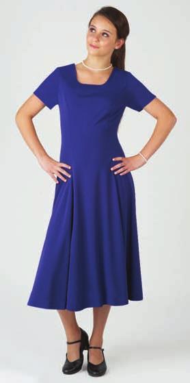 black royal blue NEW! Courtney Swing Dress Charm the crowd in this beautifully feminine swing dress with scoop neck and short sleeves.