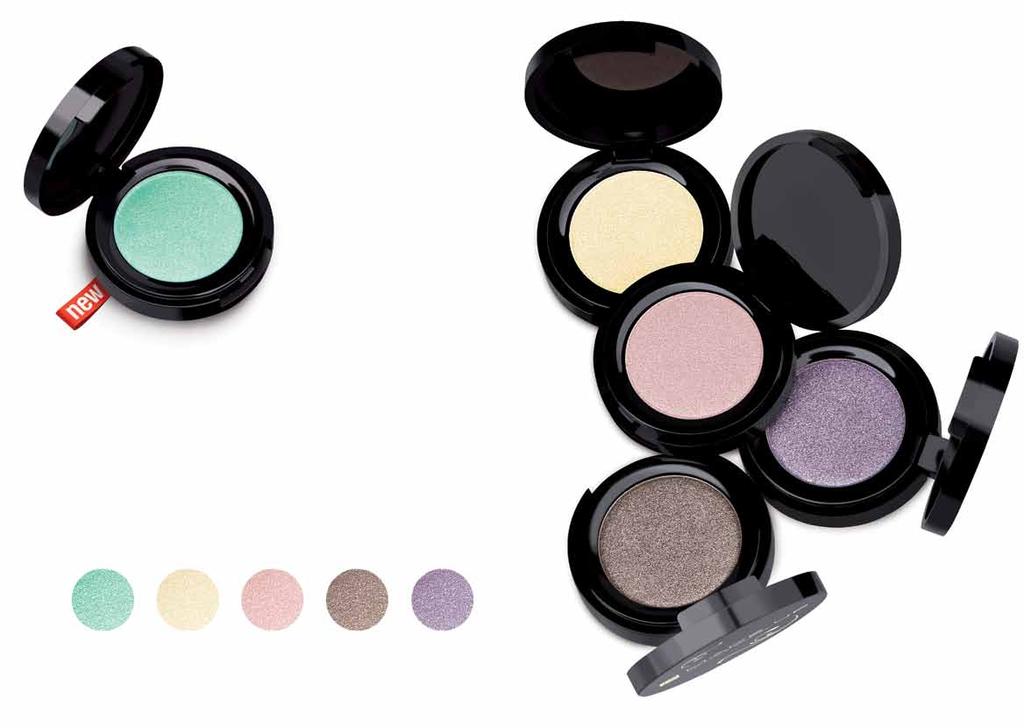 METALLIC EYESHADOW Metallic eyeshadow metallic colour looks beautiful on both fair and dark skin making your eyes shine long-lasting intensive pigments ensure ideal eyelid cover and saturated colour