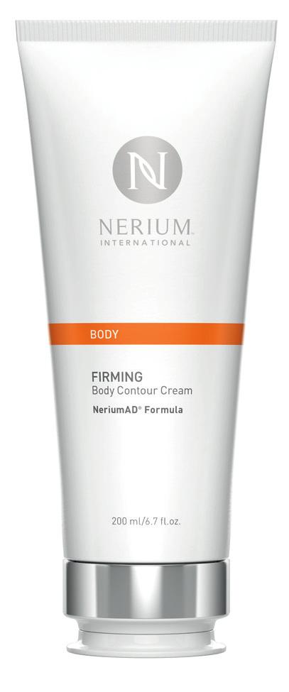 5 FIRMING BODY CONTOUR CREAM NeriumAD Formula What is it? A clinically tested body contour cream powered by our exclusive NAE-8 extract.