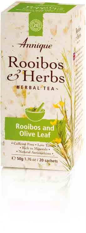 Rooibos and herbs.