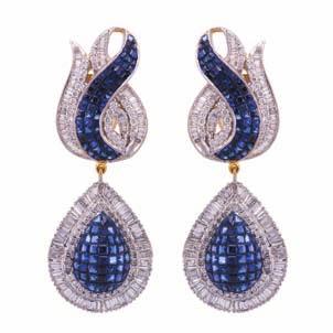 Suffused with diamonds, the line-up of jewels also uses