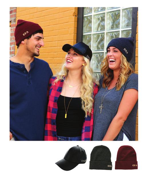 a mini PERSONALIZED TOUCH Mini Monogram Beanie GC0020-(specify color) $16 W -01 Charcoal (gunmetal) -02 Maroon (beige) (can only