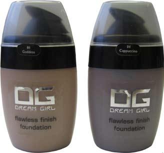 foundation covers without thickness, delivering shine and freshness.