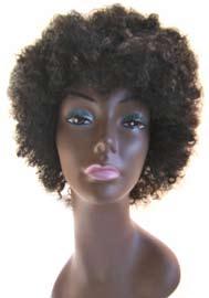 Chic Collection Wig Name: Afro KK Size: Short Style: Afro Colour: FS1B-27 : 000-000 Full body afro kinky hair.