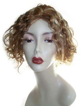 Wig Name: JFM-5001 Size: Medium Style: Curls Very natural-looking soft curly wig. It has long layers and its very light to wear.