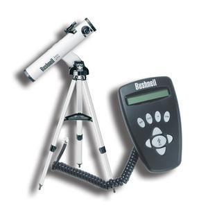 wrench and an ergonomic horizontal D-handle for user comfort. 33 lbs. N34: Bushnell Reflector Telescope.