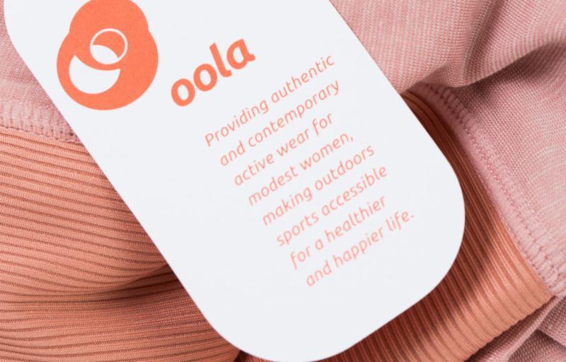 Oola is a modesty-inspired line of clothing that allows a segment of women to experience outdoor sports without the burden of layering bulky, non-matching, non-technical clothes.