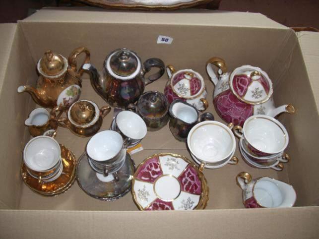 57 Continental tea ware