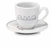 GIFT IDEAS 5 6 7 5 1952 ESPRESSO CUPS, CLASSIC Set of 2 porcelain espresso cups and saucers.