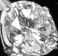 Lapidaries cut different gems using several different cutting styles. A cut diamond reflects lots of sparkle.