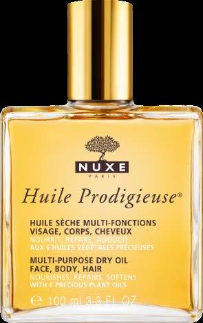 Stimulate the senses while rediscovering the soft scent of Nuxe s best selling oil in a warm &