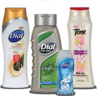 RETAIL BODY WASH DIAL Discover how Dial brand gives your skin what it needs to feel healthy, smooth and beautiful.