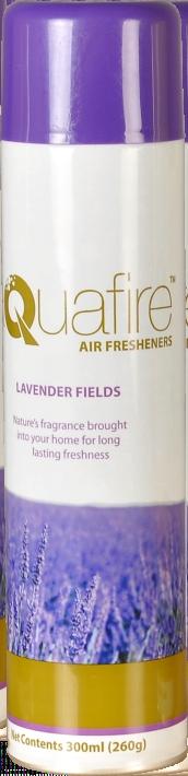 AQUAFIRE AIR FRESHENER - LAVENDER FIELDS Relax and renew with the lavender fragrance from AQUAFIRE AQUAFIRE Air Freshener Lavender Fields is designed to add a consistent and longlasting fresh