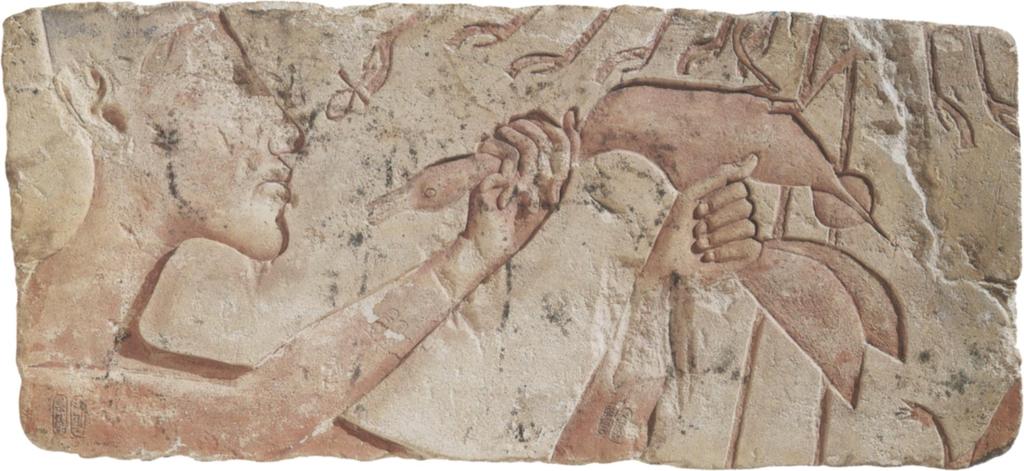 * The Amarna Reliefs For a brief time toward the end of Dynasty i8 the pharaoh Amenhotep iv made radical changes in the official religion of Egypt.