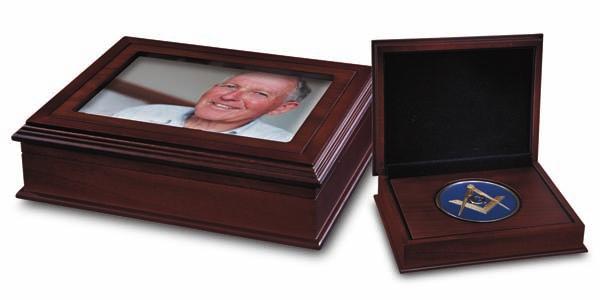 We also offer a simple accessory that allows you to keep a medallion close at hand, and close to your heart.