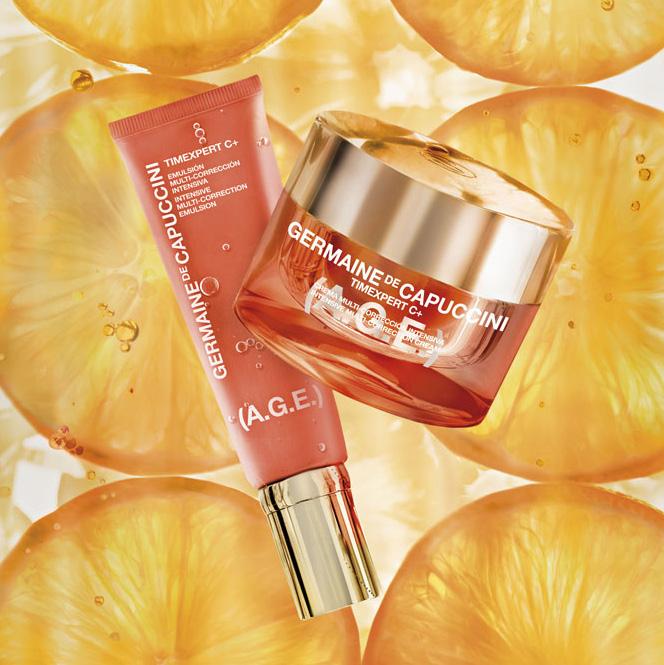 TIMEXPERT C+ (A.G.E.) DULL & DEVITALISED SKIN Utilising the rejuvenating power of Vitamin C and Ume Extract, Timexpert C+ (A.G.E.) combats skin ageing and glycation by intensely repairing the skin s luminosity, vitality and radiance.