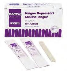 AMG118425 MEDPRO TONGUE DEPRESSORS STERILE JUNIOR ST 100/BX Ultra-smooth finish,