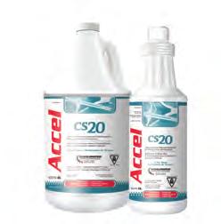 DISINFECTANTS Accel Instrument Products provide the perfect balance between Safety and Efficacy by providing a safer, more responsible solution to disinfection without the use of harmful chemicals