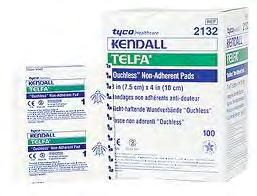 WOUND CARE DUKAL123 DUKAL134 DUKAL138 2 x 3 Sterile Non-Adherent Pad 1/pk, 100 pk/bx 3 x 4 Sterile Non-Adherent Pad 1/pk, 100 pk/bx 3 x 8 Sterile Non-Adherent Pad 1/pk, 75 pk/bx Non-Adherent Pads are