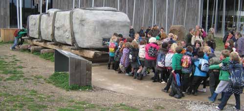 Years 3 and 4 with Josh Pollard at Stonehenge A valiant attempt at moving a sarsen!