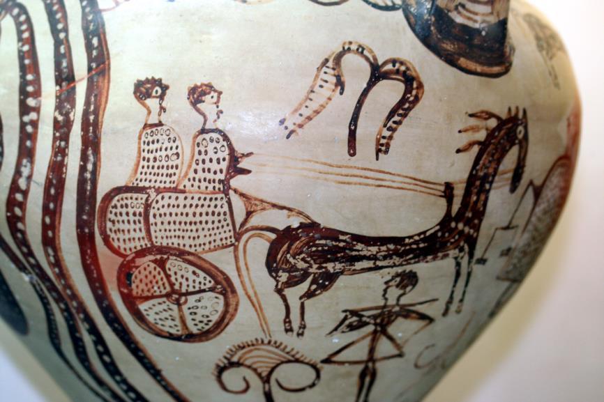 Akrotiri, Greece Date: Bronze Age Image: Women in