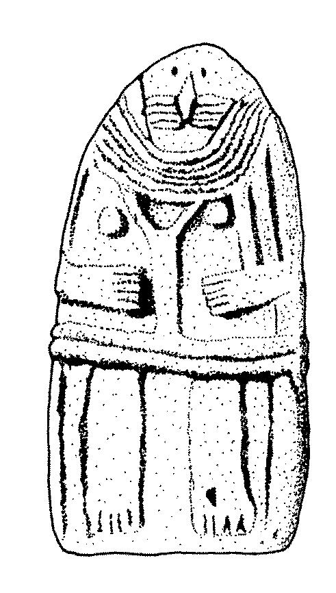 Image: Female statue-stela Location: