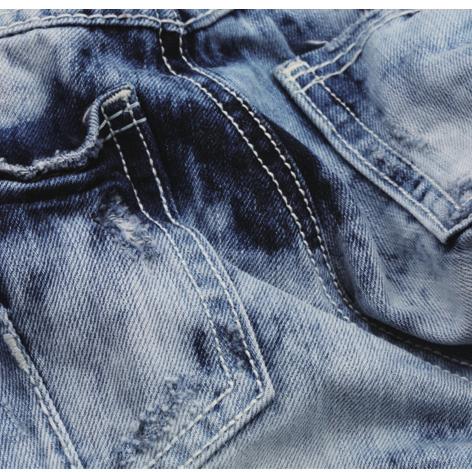 2. Acid Wash (Moon Wash) Acid washing or ice washing is usually done by dry tumbling the garments with pumice stones presoaked in an acid solution, such that localised bleaching is effected in a