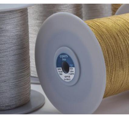 Coats Sylko Metallic is a highly engineered composite thread for machine embroidery.