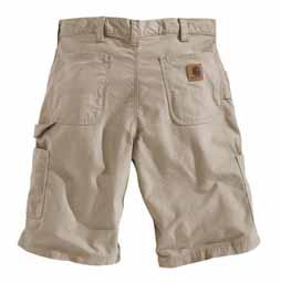 MEN S CANVAS BOTTOMS 7.5-ounce, 100% cotton ring-spun canvas. Sits slightly above the waist. Full seat and thigh.