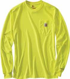 25-ounce bird s-eye knit 100% polyester color enhanced and high-visibility shirts.
