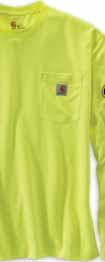 label, Force Color Enhanced Short-Sleeve T-Shirt 100493 Rib-knit crewneck collar