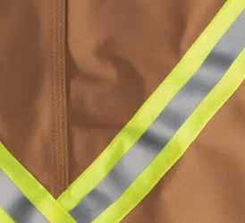 REFLECTIVE STRIPING WORKWEAR MADE BRIGHT, GETS THE JOB DONE