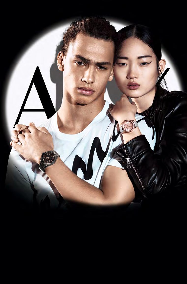 Armani exchange Armani Exchange, born in 1991, targets a generation of fastfashion consumers through an accessible collection offering urban,