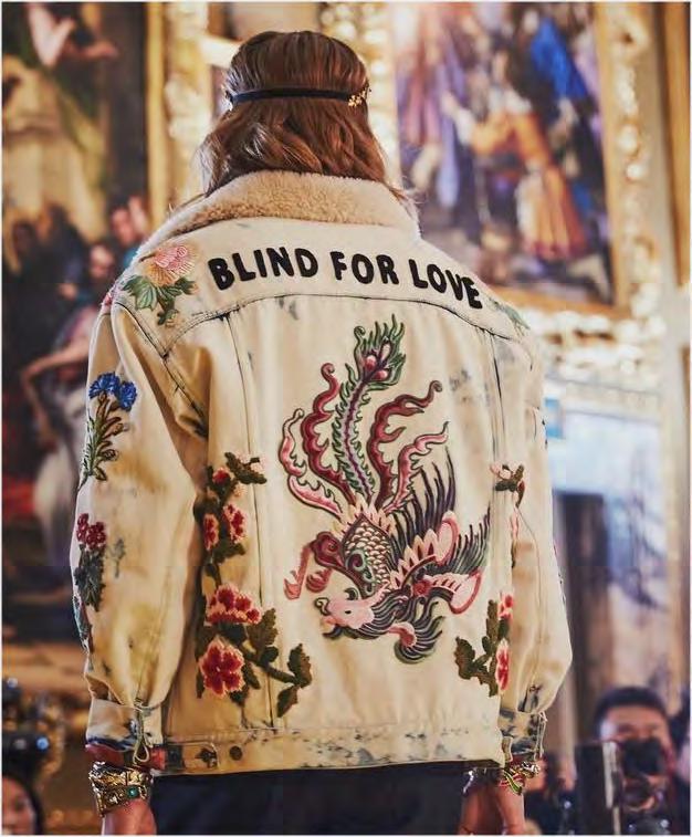 jackets and incorporate other imagery such as eyes or