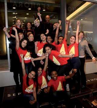 On Wednesday 20 March 2013, Sephora US launched the "Values Inside Out" (VIO) programme, a visionary partnership programme that brings together Sephora stores in the US and local non-profit