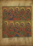 Image Caption(s) Credit(s) gm_32346701.tif The Seventy-two Disciples, about 1480-1520 Ethiopian Tempera on parchment Leaf: 34.5 x 25.6 cm (13 9/16 x 10 1/16 in.) 2010.17.9v The J.