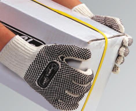 GENERAL PURPOSE FIRMADOT PVC coated knitted glove. Dot coating provides exceptional grip for safe handling.
